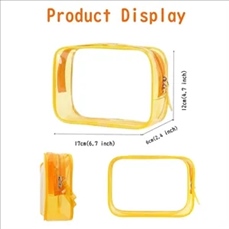 Clear Toiletry Bags For Traveling