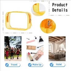 Clear Toiletry Bags For Traveling