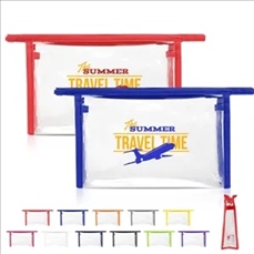 Clear Travel Security Toiletry Pouch