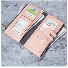 Coin Purse Wallet PU Leather Fashion Phone Bag Card Holder