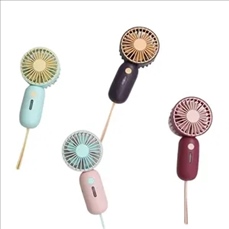 Compact 5-Fold Umbrella with Portable Fan Gift Box Set