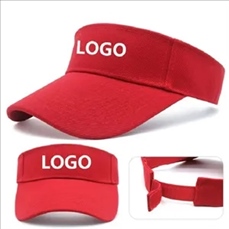 Cotton Sun Sport Visor Cap