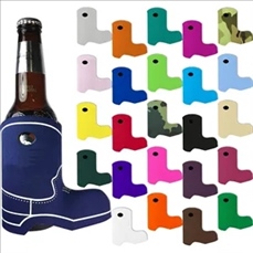 Cowboy Boot Shape Premium Foam Bottle Cooler