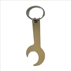 Creative Stainless Steel Bottle Opener Keychain