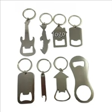 Creative Stainless Steel Bottle Opener Keychain
