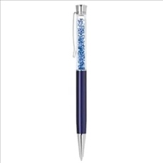 Crystal-II Twist Action Ballpoint Pen with Matching Crystals