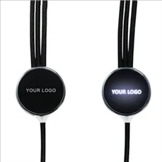 Custom LED Glow Logo 3-in-1 USB Cable