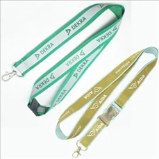 Custom reflective strip work ID lanyard nylon neck strap