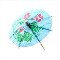 Decorative Cocktail Umbrella Toothpicks