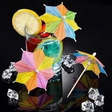 Decorative Cocktail Umbrella Toothpicks