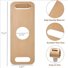 Disposable portable cup holder