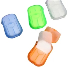 Disposable soap tablets