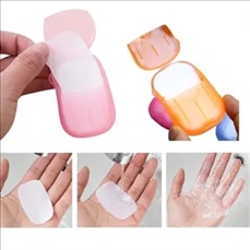 Disposable soap tablets