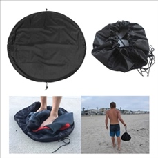 Drawstring Wetsuit Storage Bag Beach Changing Mat