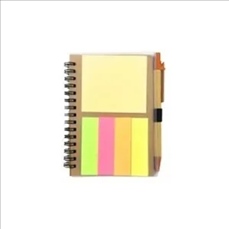 Eco-Friendly Complete Set Spiral Notebook Item # RCRLF-PJOYN