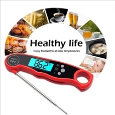 Electronic barbecue kitchen food thermometer
