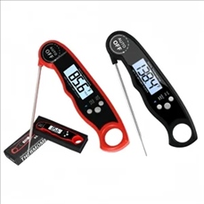 Electronic barbecue kitchen food thermometer