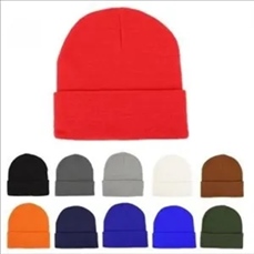 Embroidery Cuffed Beanie (10k stitches included)