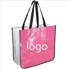 Extra Large Laminated Shopping Tote Bag