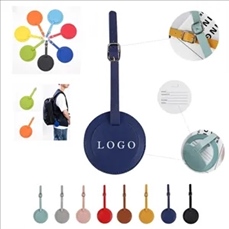 Faux Leather Luggage Tag