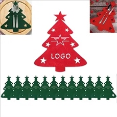 Felt Christmas Tree Cutlery Cover