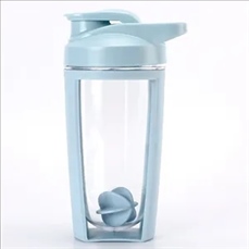 Fitness protein powder shake bottle
