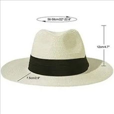 Floppy Wide Brim Straw Hat