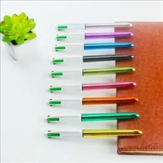 Four-color push ballpoint pen