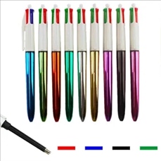 Four-color push ballpoint pen