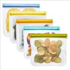 Frosted PEVA Food Preservation Storage Bag