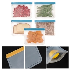 Frosted PEVA Food Preservation Storage Bag