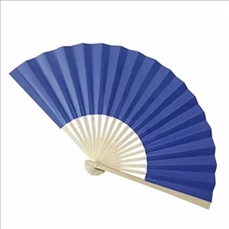 Full Color Folding Paper Fan with Bamboo Handle