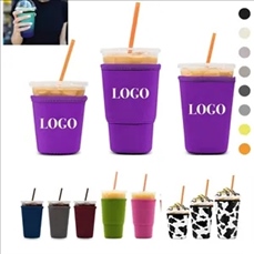 Full Color Neoprene Coffee Cup Sleeve