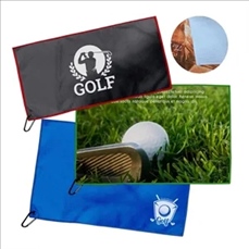 Full Color Waffle Golf Towel