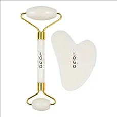 Gift box set with roller guasha board