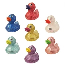 Glitter Rubber Ducks