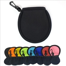 Golf Ball Cleaner Pouch With Clip