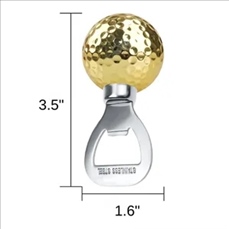 Golf Ball Stainless Steel Bottle Opener