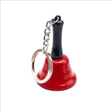 Hand Bell Keychain Pendant