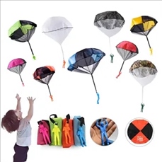 Hand Throwing Mini Parachute Toy