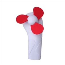 Handheld fan with flashlight