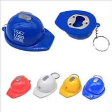 Hard Hat Bottle Opener Key chain