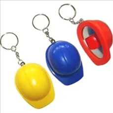 Hard Hat Bottle Opener Key chain