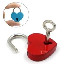 Heart Shaped Padlock