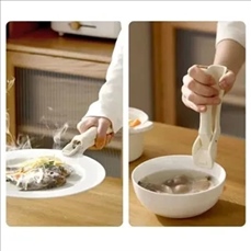Heatproof Kitchen Clip With Silicone Grip