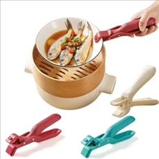 Heatproof Kitchen Clip With Silicone Grip