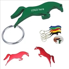 Horse Shape Bottle Opener with Key Chain