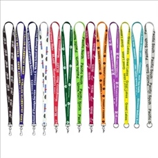 Imprinted Polyester Lanyard