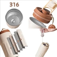 Intelligent Temperature-Measuring Insulated Cup