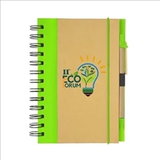 Jornikolor Eco-Inspired Hardcover Notebook & Pen
